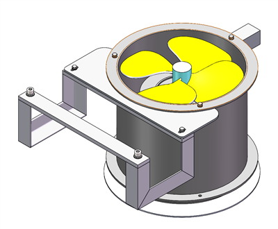 Système de refroidissement sous les courroies